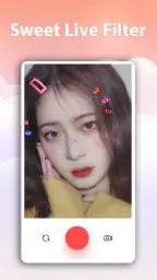 Sweet Live Filter Face Camera screenshot