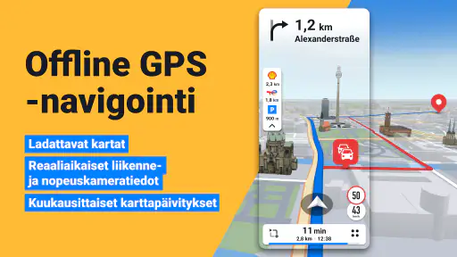 Sygic GPS-navigoint & Kartat screenshot