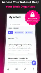 Talknotes - AI Voice Notes screenshot
