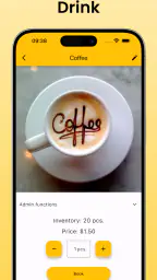 Tally - drinks counter screenshot