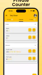Tally - drinks counter screenshot