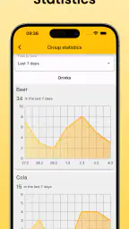Tally - drinks counter screenshot