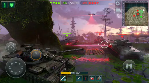 Tank Force: War Tanks Games screenshot