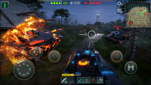 Tank Force: War Tanks Games screenshot