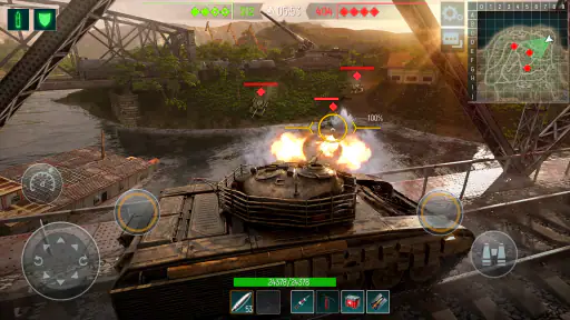 Tank Force: War Tanks Games screenshot