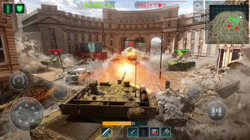 Tank Force: War Tanks Games screenshot