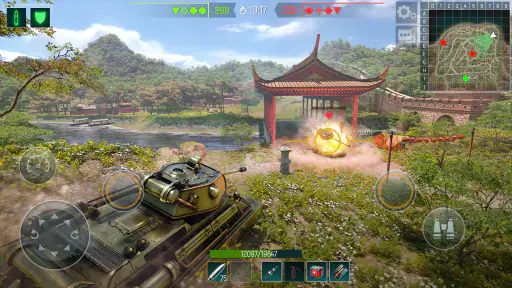 Tank Force: War Tanks Games screenshot