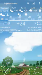 Tarkat Säätiedot YoWindow screenshot