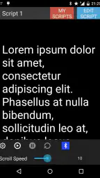 Teleprompter Pro screenshot