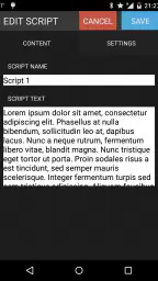 Teleprompter Pro screenshot