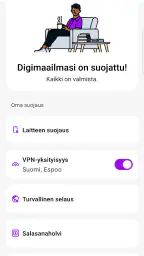 Telia Turvapaketti screenshot