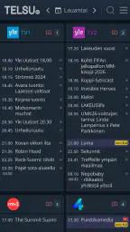 Telsu.fi TV-opas screenshot