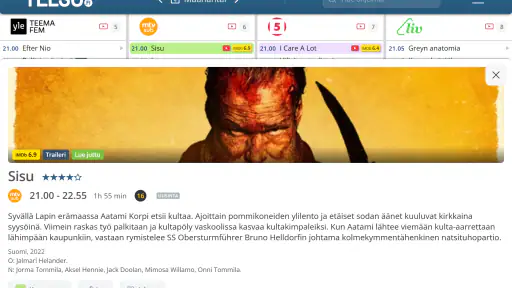 Telsu.fi TV-opas screenshot