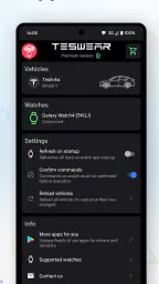 Teswear screenshot