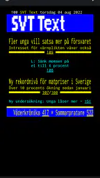 TextTV – Suomi Teksti-TV screenshot
