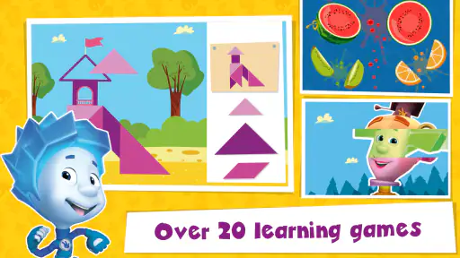The Fixies Math Learning Games screenshot