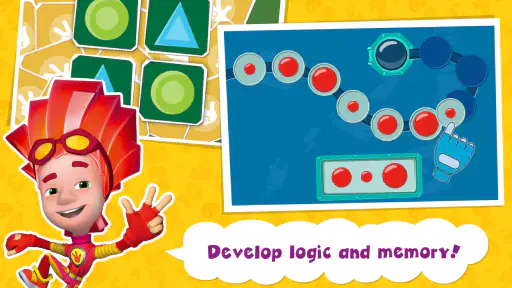 The Fixies Math Learning Games screenshot