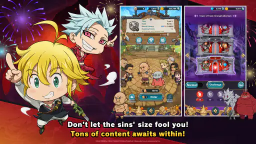 The Seven Deadly Sins: IDLE screenshot