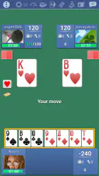 Thousand 1000 Online card game screenshot