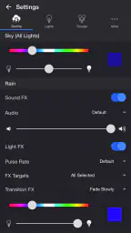 Thunderstorm for Hue screenshot