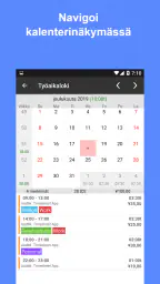 Timesheet: Kellokortti Työajat screenshot