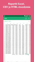 Timesheet: Kellokortti Työajat screenshot