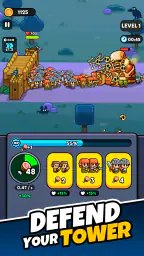 Tiny Warriors Rush - Idle TD screenshot