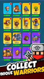 Tiny Warriors Rush - Idle TD screenshot