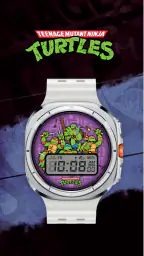TMNT - Cowabunga SE Watch Face screenshot