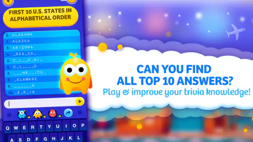 Top 10 Trivia Quiz screenshot