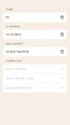 Tosi Client screenshot