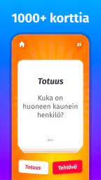 Totuus vai Tehtävä Party screenshot
