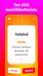 Totuus vai Tehtävä Party screenshot