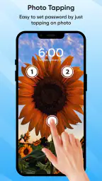 Touch Lock Screen Touch Photo screenshot