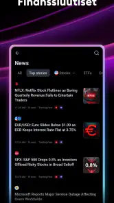 TradingView - Pörssi screenshot