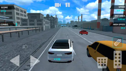 Traffic Racer Speeding Highway screenshot