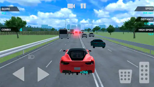 Traffic Racer Speeding Highway screenshot