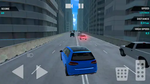 Traffic Racer Speeding Highway screenshot