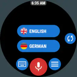 Translator (Wear OS) screenshot