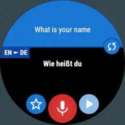 Translator (Wear OS) screenshot