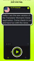 Translator Woman's Voice - TTS screenshot