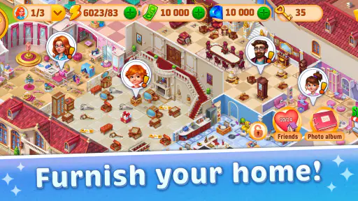 Travel Merge Family: Palapelit screenshot