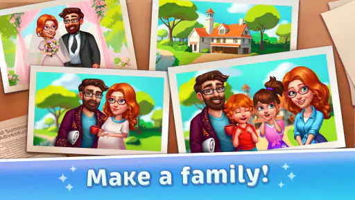 Travel Merge Family: Palapelit screenshot