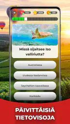 Triviascapes: tietovisa-peli screenshot