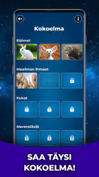 Triviascapes: tietovisa-peli screenshot
