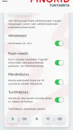 Tuntihinta screenshot