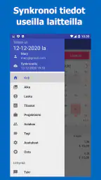 Työloki: Työaikakortti & Lasku screenshot
