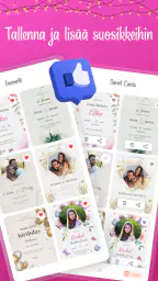 Tyylikäs Kutsu Kortti Luoja screenshot