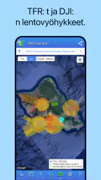UAV Forecast drone-lentäjille screenshot