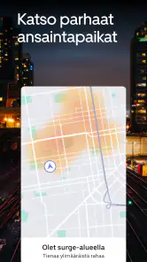 Uber Driver - kuljettajille screenshot